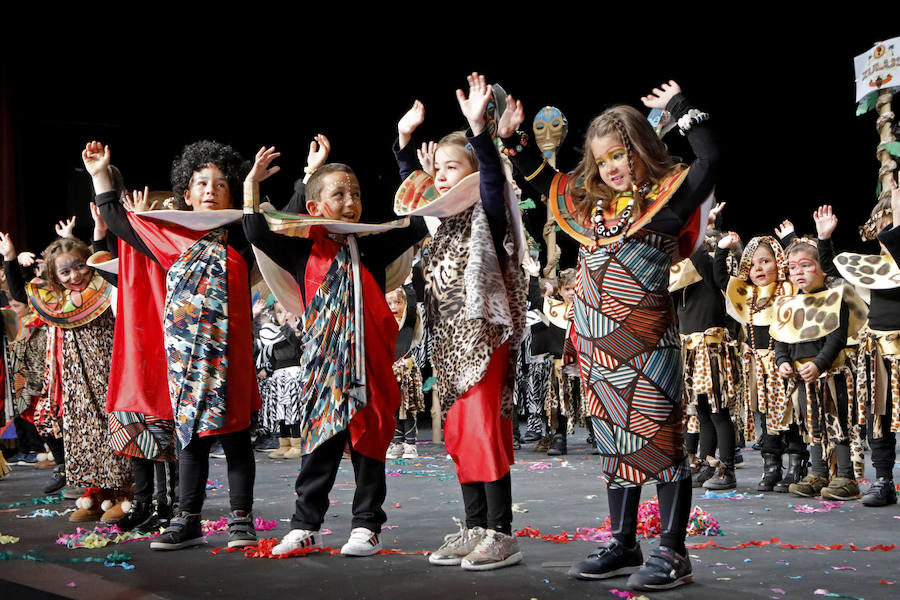 Desfile infantil del Carnaval de Gijón