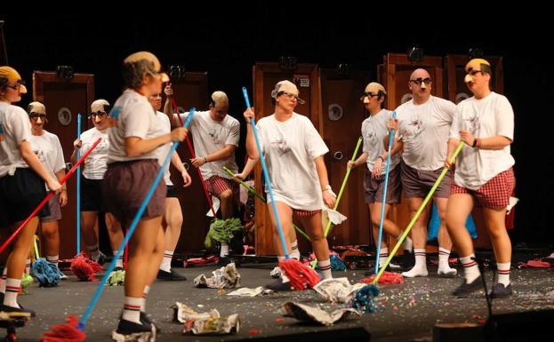 Directo: concurso de charangas del carnaval de Gijón