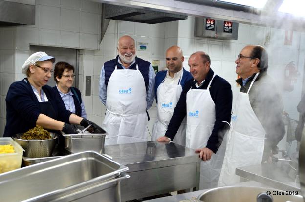 Pote antroxeru en la Cocina Económica gracias de Otea