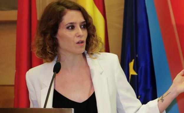 Isabel Díaz Ayuso, candidata del PP a la presidencia de la Comunidad de Madrid. /Efe