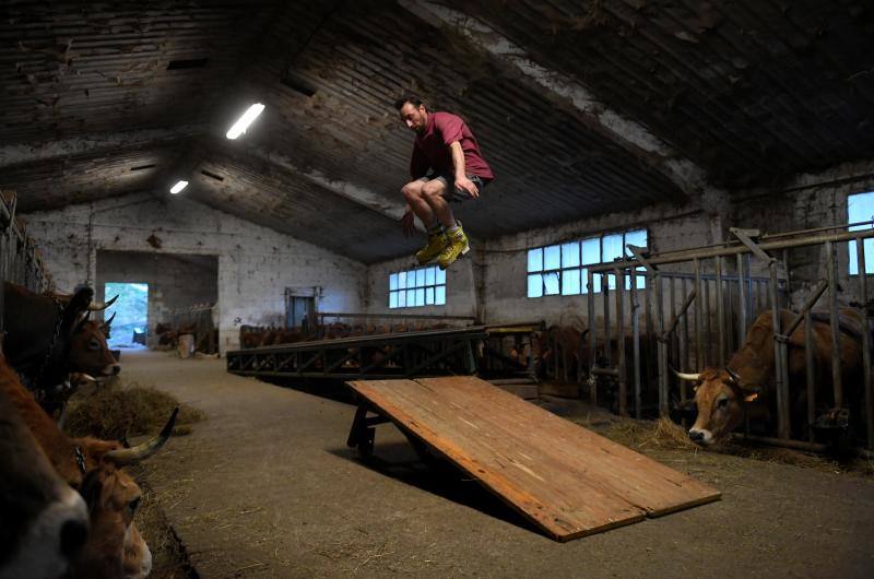 La pista de patinaje de Pablo Pato en la cuadra