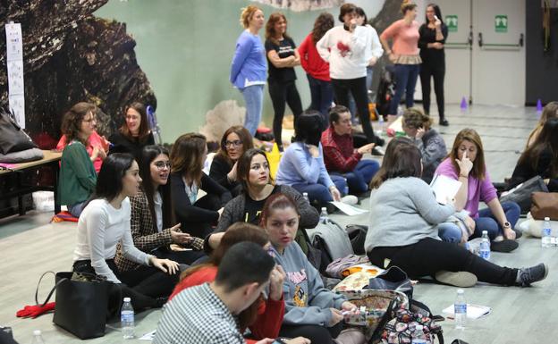 Encuentro de logopedas en Parque Astur