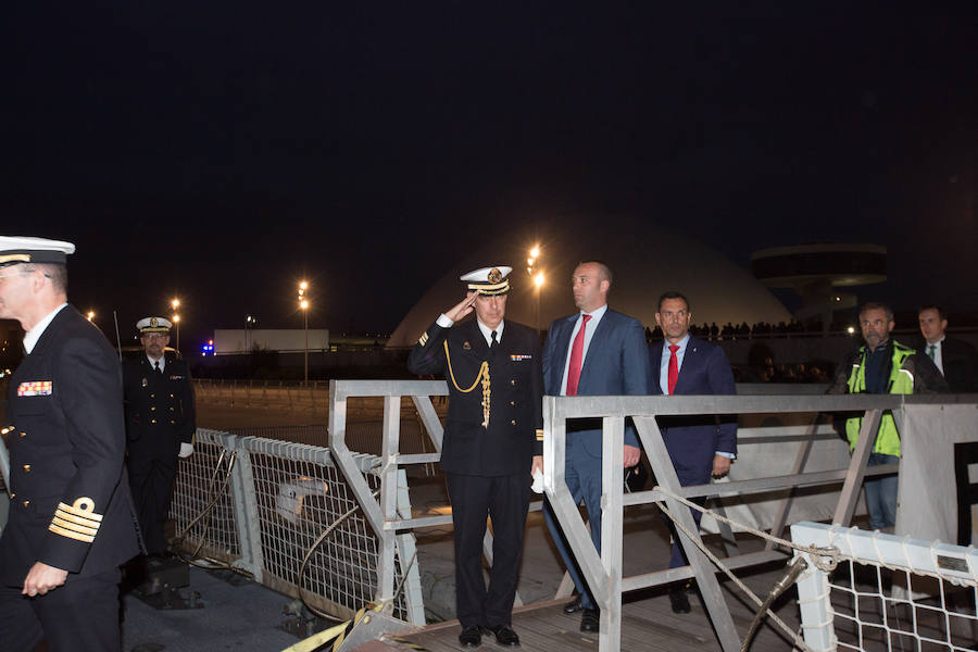La Armada honra a Pedro Menéndez
