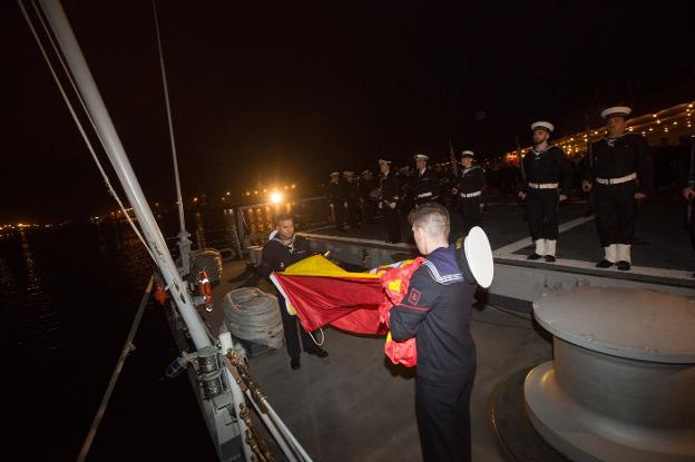 La Armada honra a Pedro Menéndez de Avilés