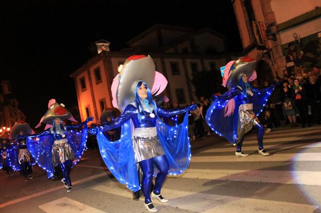 El Antroxu más bestia, en Cangas