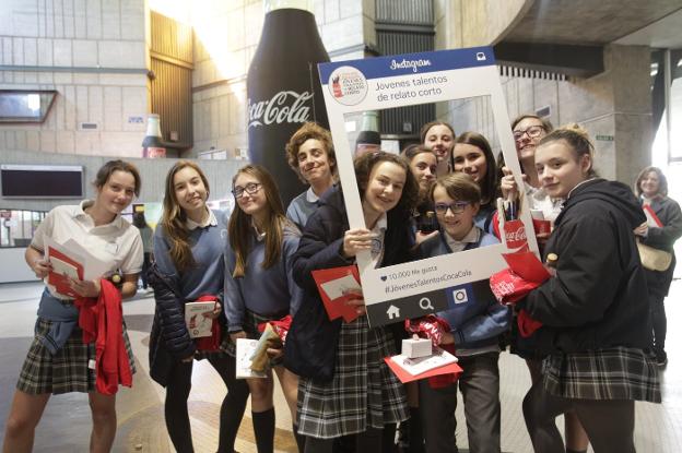 230 alumnos en el concurso de relato de Coca-Cola