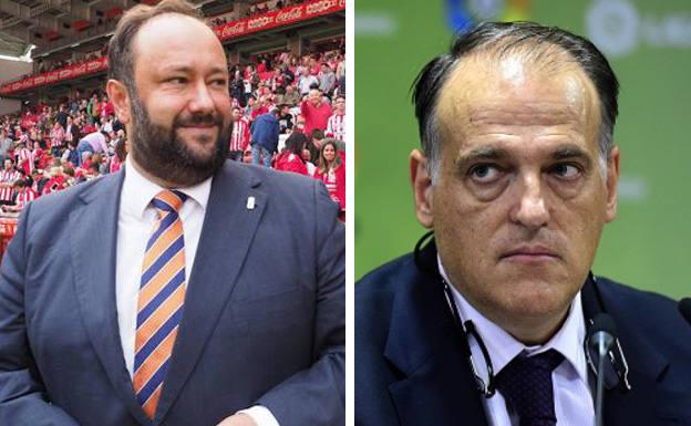 El presidente del Real Oviedo responde a Tebas y reafirma la protesta pacífica del domingo