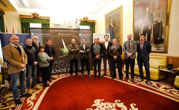 El Campeonato de Pinchos y Tapas de Asturias reúne a 192 establecimientos