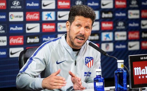 Simeone: «No haber ganado en el Camp Nou me hace ser superoptimista»