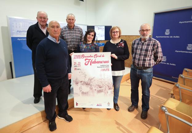 Corales de Asturias, Cantabria, A Coruña y Burgos actúan en el Encuentro Coral de Habaneras