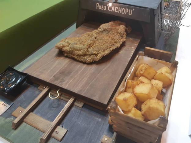 Premio para un cachopo que sabe a espárrago