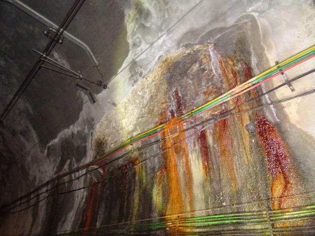 Adif destina 570.000 euros a atajar las filtraciones en el túnel de El Caleyo