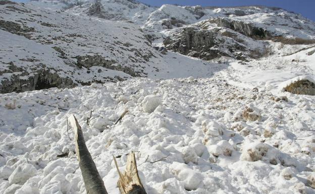 La Aemet advierte de riesgo notable de aludes en Picos de Europa este fin de semana