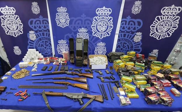 Detenido el responsable de un taller clandestino para modificar armas de fuego en Córdoba