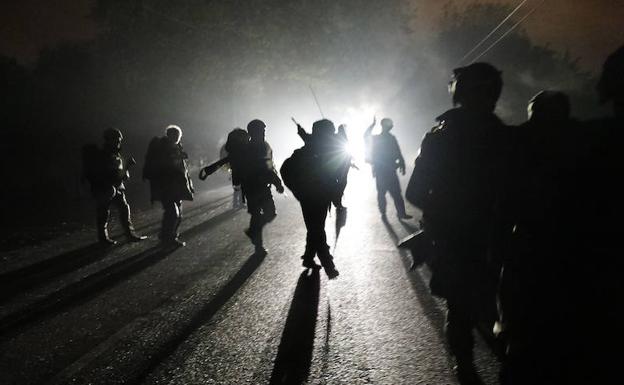 Misión nocturna en La Morgal