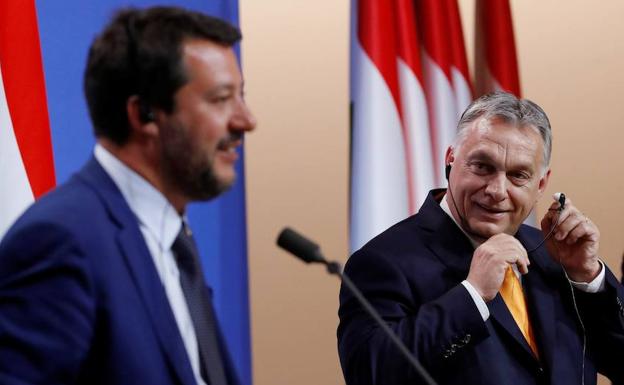 Salvini y Orban consolidan el eje de ultraderecha de cara a las europeas