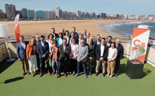 Ciudadanos subraya que cambiará el «rumbo» y devolverá la «ilusión» a Gijón