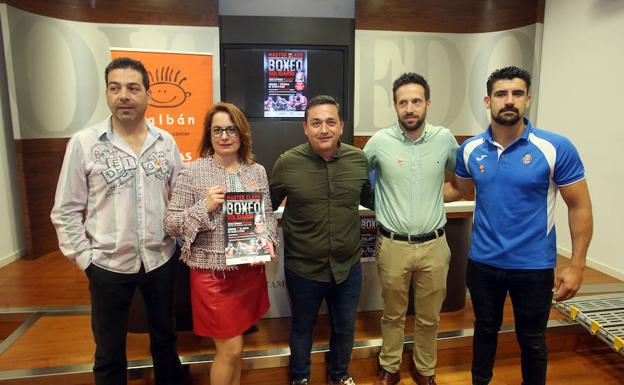 El policía de Oviedo Sergio Fernández impartirá una clase benéfica de boxeo