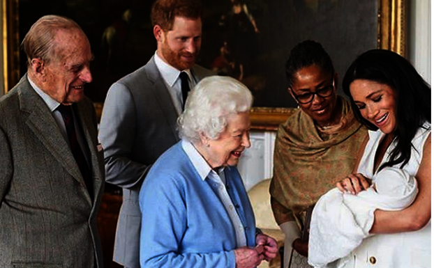 Los duques de Sussex presentan su bebé Archie Harrison a la reina Isabel II