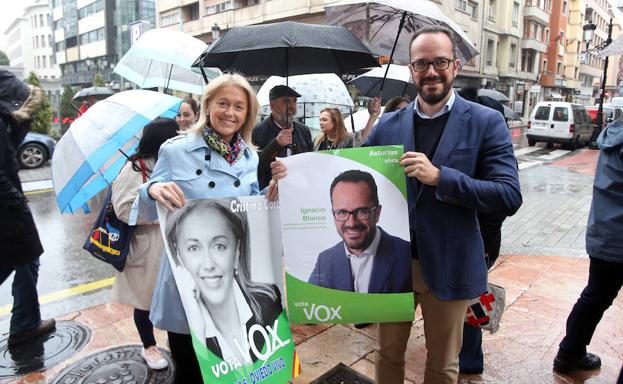 Ignacio Blanco abre la campaña con la «fe» de llevarse el «voto útil de Asturias»