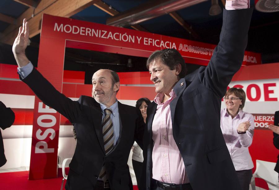 La estrecha vinculación de Pérez Rubalcaba con Asturias