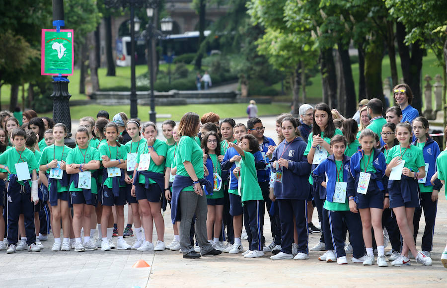 Carrera escolar de La Milagrosa en Oviedo