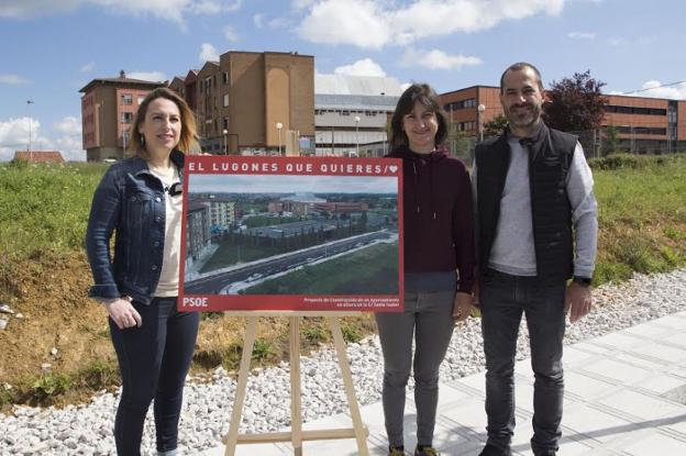 El alcalde promete un parking de 200 plazas en Lugones