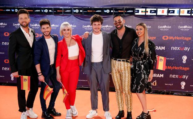 Eurovisión 2019: Miki lleva la fiesta a la Alfombra Naranja de Tel Aviv