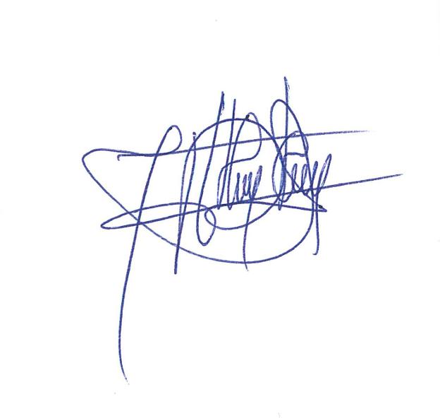 «Nunca he cambiado mi firma, quería transmitir seriedad»