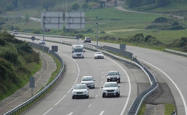 Cortes de tráfico en la autovía del Cantábrico desde este lunes