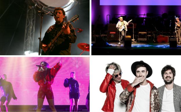 Lola Índigo, Diana Navarro y La Fuga, en la Semana Grande de Gijón