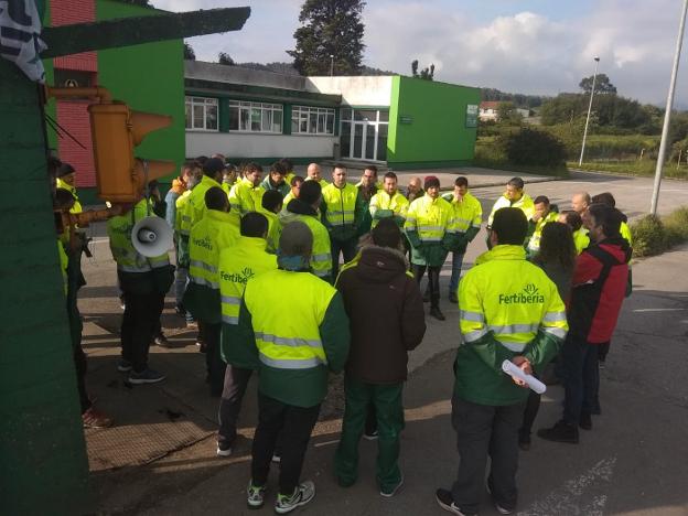 Los cinco días de huelga en Fertiberia se cierran con un 80% de seguimiento