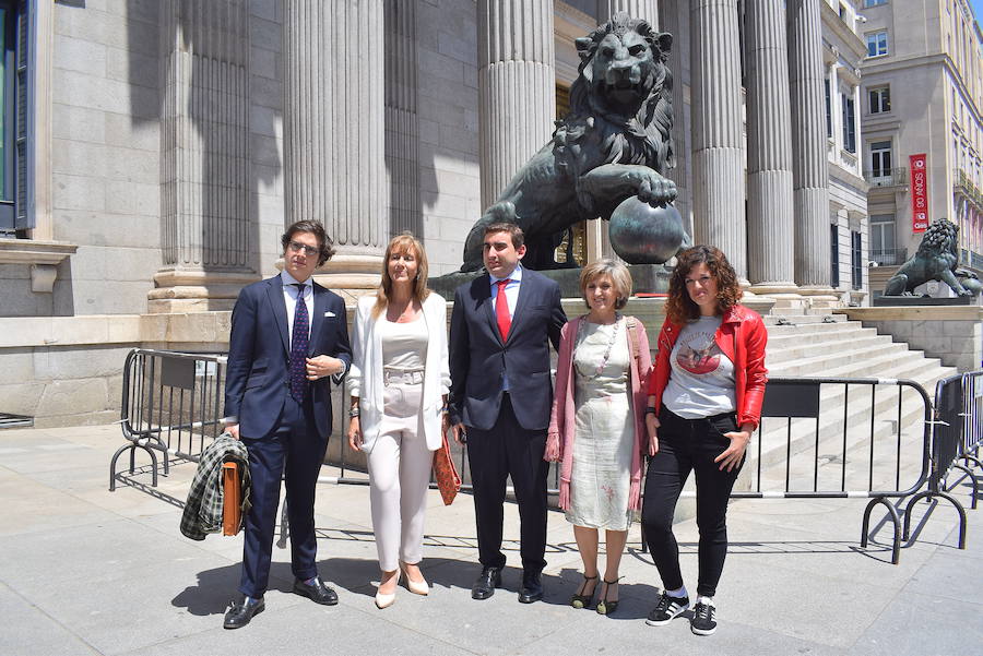 Los diputados asturianos en el Congreso