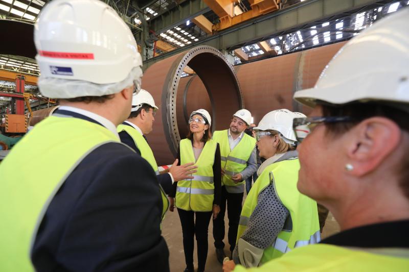 La ministra de Industria, en Avilés