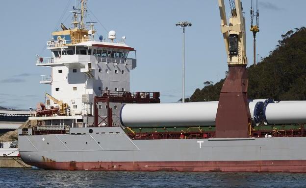 La exportación de zinc y los desbastes para Arcelor impulsan los tráficos portuarios