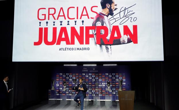 Juanfran se va siendo «un indio hasta el último día que viva»