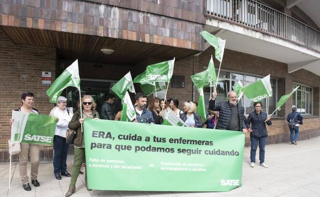 Satse protesta por la falta de personal en las residencias de mayores en Asturias