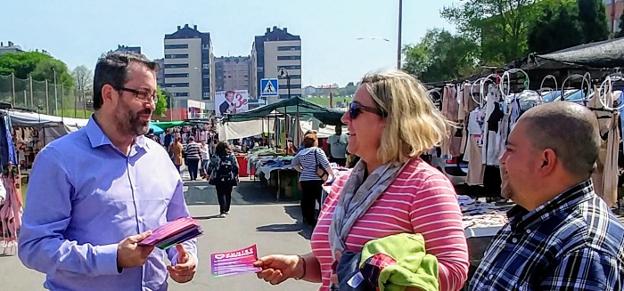 Una pista de atletismo en Los Campos, compromiso de Somos