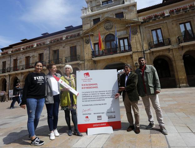 Concha Masa firma un «pacto de progreso» para el día 27