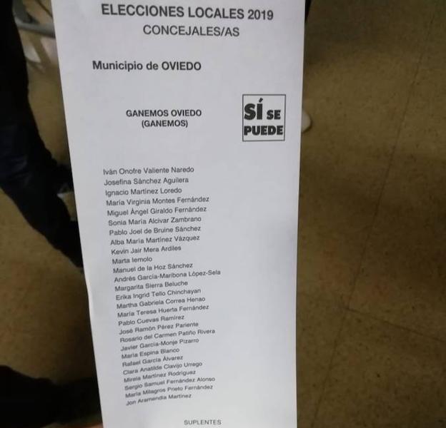 Elecciones en Asturias 26M: la Fiscalía investiga un posible fraude en las listas de Ganemos Oviedo