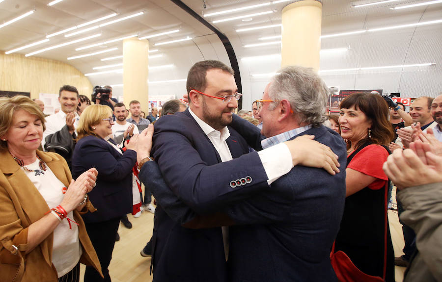 Elecciones en Asturias 26M | Adrián Barbón tras la victoria del PSOE: «Tenemos que recuperar la confianza para ganar el futuro de Asturias»