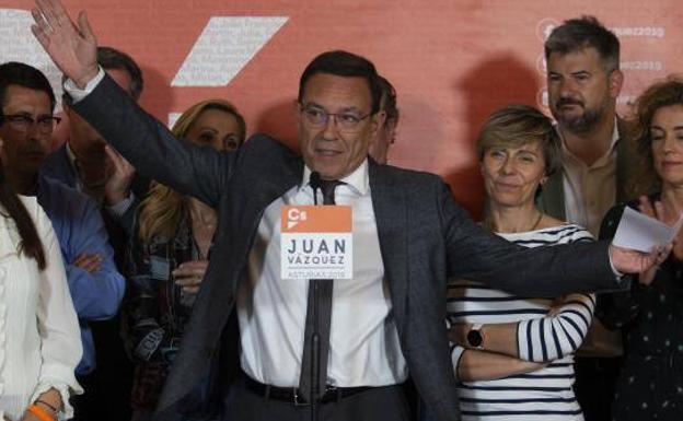 Elecciones en Asturias 26M | Juan Vázquez reconoce no haber logrado el «papel decisivo» al que aspiraba en la Junta General