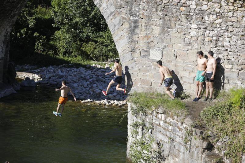 Asturias disfruta de un pequeño anticipo del verano