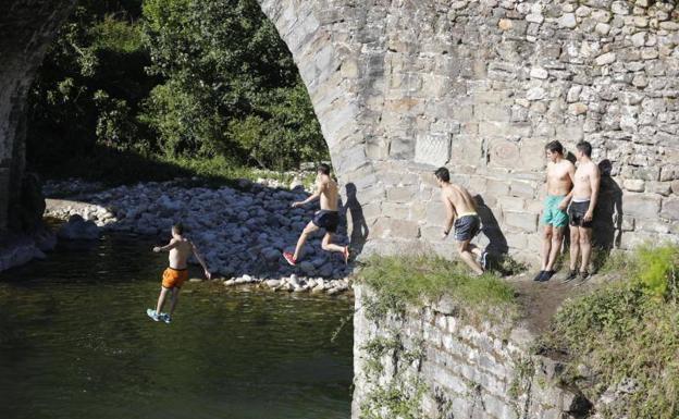 Verano anticipado en Asturias