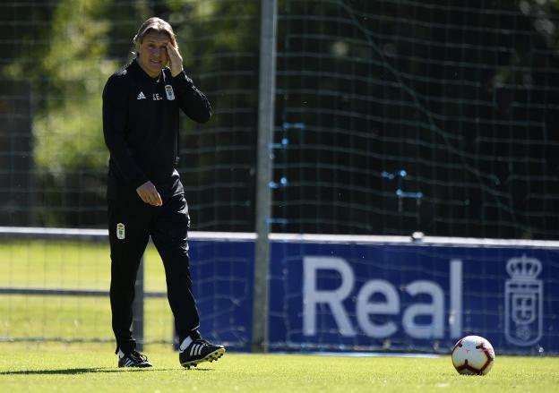 Real Oviedo | Egea: «Me gustaría seguir la próxima temporada»