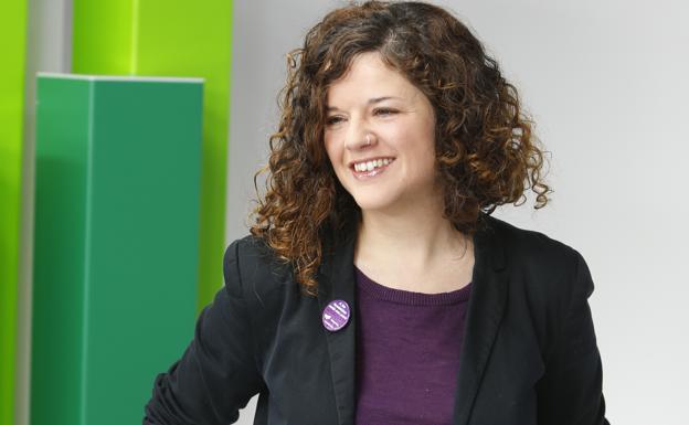 Sofía Castañón, al frente de Cultura en Podemos