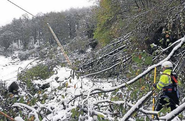 El apagón que dejó sin luz a 15.000 asturianos en octubre se salda sin multas