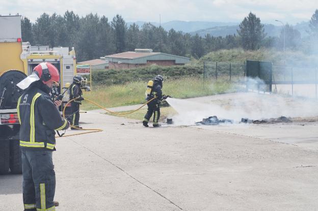 Cabo Noval se prueba ante el fuego