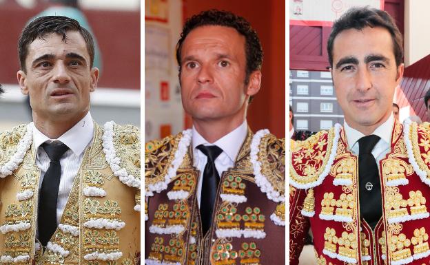 Ureña, Ferrera y El Fandi, cartel de la Feria de Begoña para el día grande