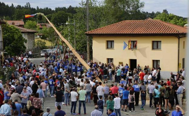 San Juan bajo la lluvia en Asturias